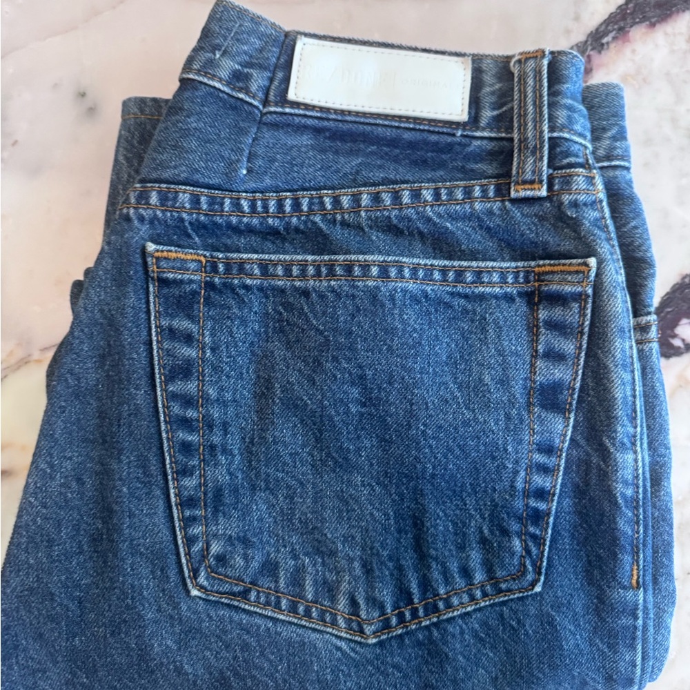 Re/Done Originals Blue Denim Jeans Straight leg